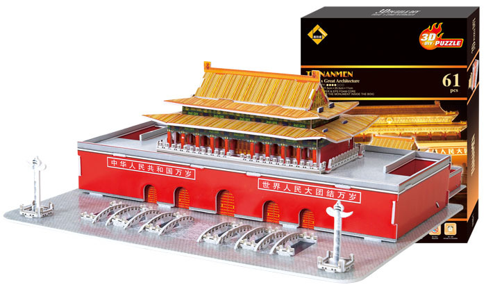 3d  puzzle diy educational toys child gift   toy  puzzle