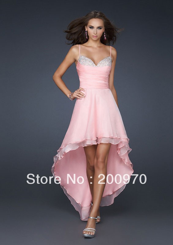 Strap Short Front Long Back Prom Dresses For Sale Online Under 100 ...