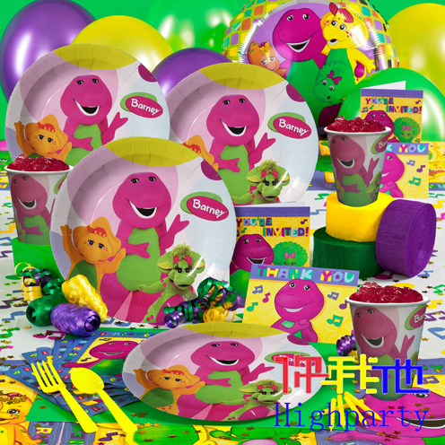 Barney Party Supplies Kids Promotion-Shop for Promotional Barney ...