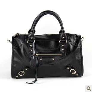 Free shipping Genuine leather women s handbag fashion 2013 handbags cowhide motorcycle one shoulder cross body