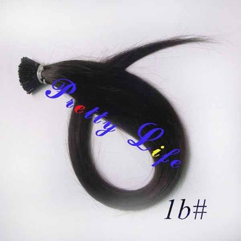 18"20" Pre-Bonded Human Hair Stick Tip Hair Extensions,100s/50g,Free 18"20" Pre-Bonded Human Hair Stick Tip Hair Extensions,100s/50g,Free
