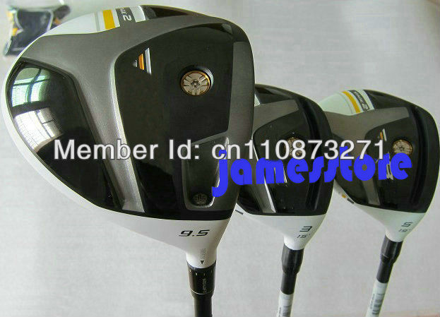 R Stage 2 Golf Driver +3 wood + 5 wood graphite shaft stiff/regular free headcover and wrench freeshiping