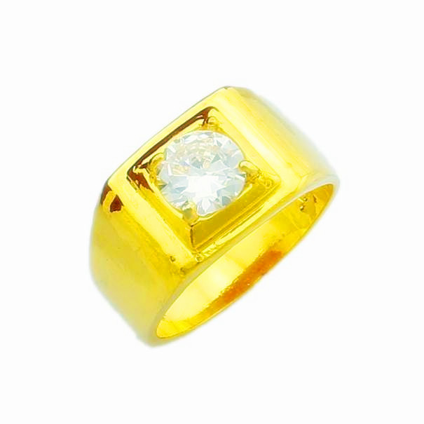 ... Rings-For-Men-18K-Real-Gold-Plated-Diamond-Ring-Engagement-Gemstone