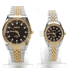 JewelOra jewelry fashion accessory women men fashion watches brand Japan Movt Steel Couple Wrist Watch(1pcs) #WA100147