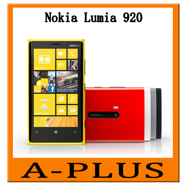 Nokia Lumia 920 Dual Core 1G 32GB 8MP Camera 4 5inch Touch Screen Microsoft Windows 8
