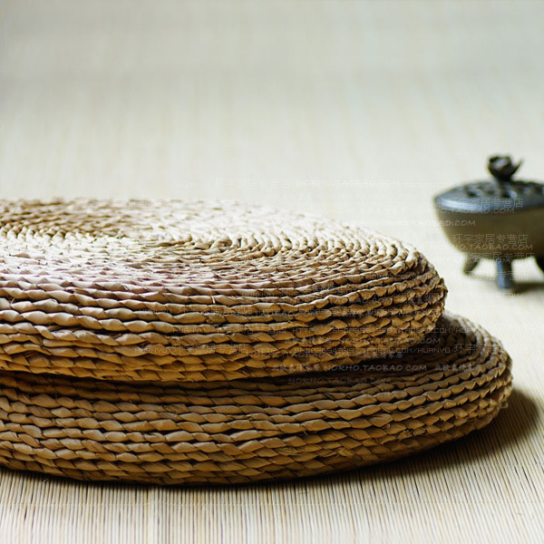 Knit Floor Seat Cushion Meditation Mat Tatami Futon Pillow Free Bed Mattres...