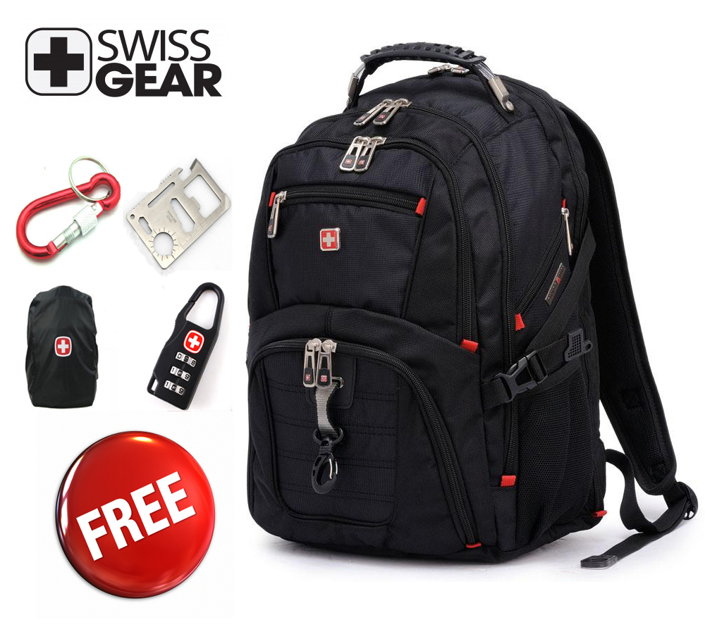 SwissGear laptop bag Multifunctional backpack for Wholesale Free