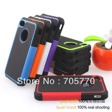 Free Shipping PC Case silicone 3 in 1 Design Hybrid Combo Hard back Case Cover for