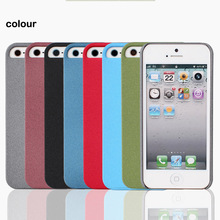 Free shipping Ultra thin Quicksand Matte Frosted Case cover skin for iPhone 5