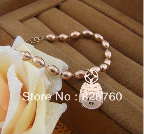 Chinchilla bracelet texture 14K Rose Gold plated female Korean fashion ...