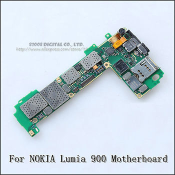 1PCS 100% Original for nokia Lumia 900 Motherboard 16GB logical board Mainboard Unlock,high