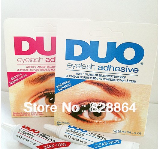 1pcs Free Shipping DUO New Ladies Womens False Eyelash Fix Glue Adhesive Makeup Tool Black White