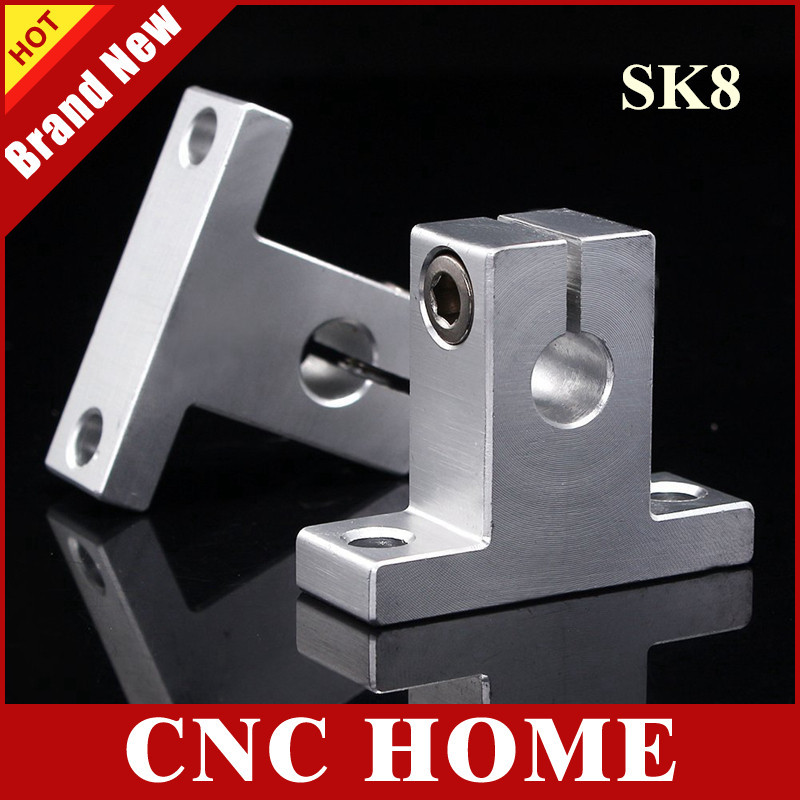 25mm Linear Rail Shaft Support FOR XYZ Table CNC Router Milling 10 PCS SK25