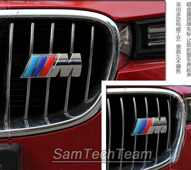 Bmw m sport badge placement #3