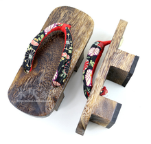 2013 Geta meters grey clogs cosplay female women bench clogs and flip-flops jandals