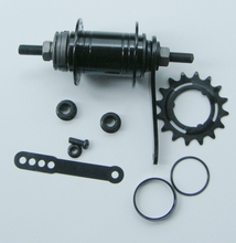 Free shipping Rattan hub quality brake bicycle black 32 hubs