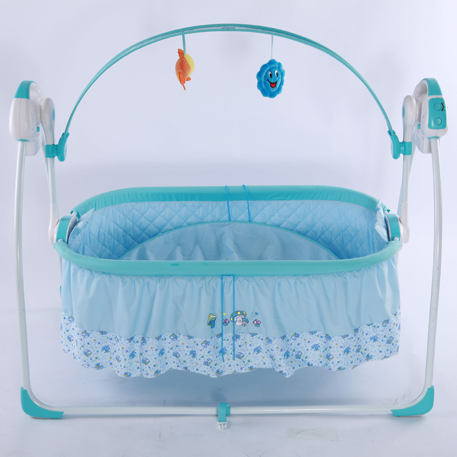 Primi baby bed electric cradle automatic swing baby shaker rocking ...