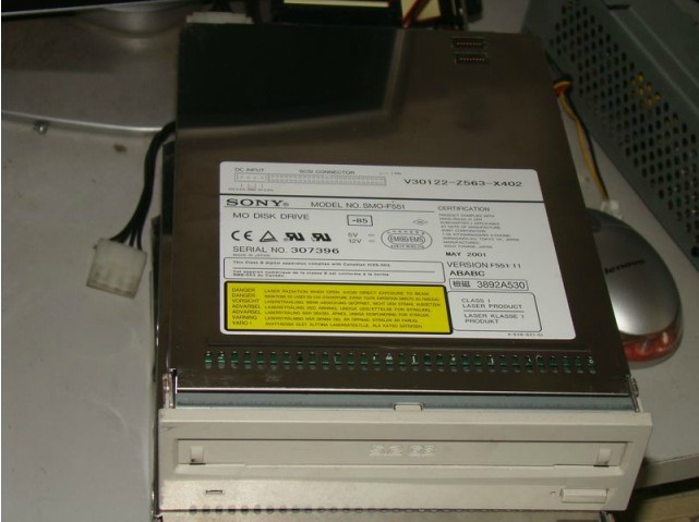 SONY SMO F551-85 OPTICAL INTERNAL DRIVE 5.2GB 