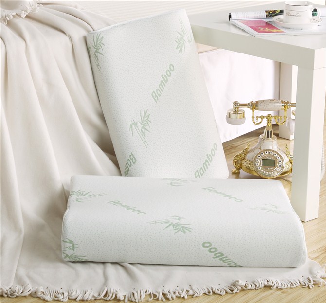 Bamboo Fibre Space Memory Pillow Memory Foam Neck Pillow