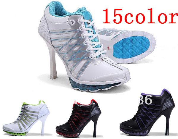 Top quality High Heel Sneakers max 2009 for women high top Casual Sport Dancing Shoes ankle