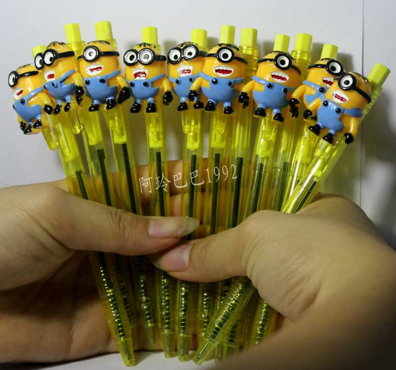 Despicable me minions blue ballpoint pen /  office products