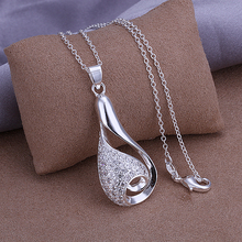 Wholesale 925 silver pendant necklace silver jewelry Necklace 925 necklace 925 sterling silver charm necklace P302