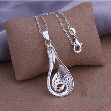 Wholesale 925 silver pendant necklace silver jewelry Necklace 925 necklace 925 sterling silver charm necklace P302