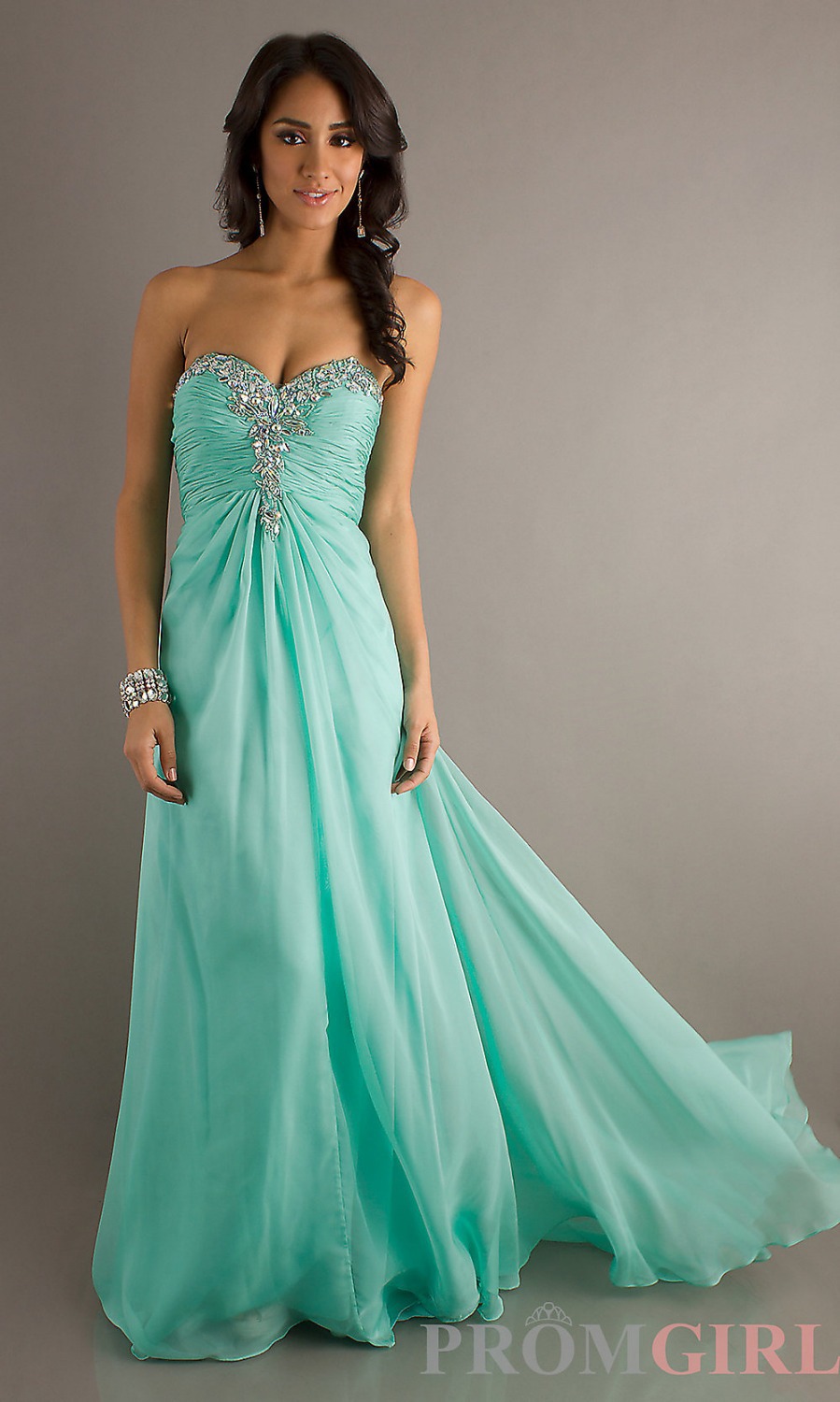 Cheap-Best-Selleing-Mint-Green-Sweetheart-Chffom-Prom-Dresses-party ...