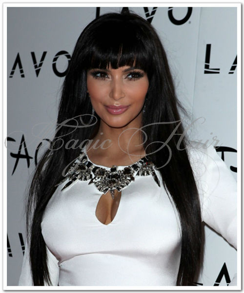 Human Hair Wigs for Black Women with Bangs Human Hair Wigs for Black Women with Bangs