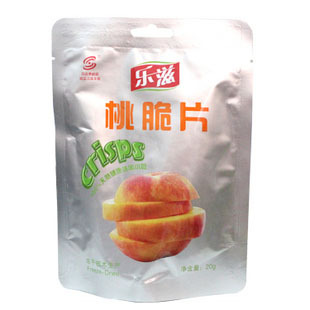 Sugar sugar food freeze dried fruit yellow peach chips peach 20 25 g