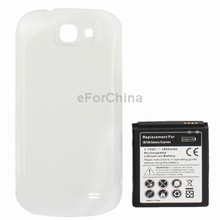 Free Shipping 3800mAh Replacement Mobile Phone Battery Cover Back Door For Samsung Galaxy Express / i8730 (White)