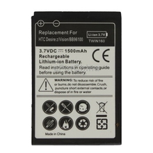 Free Shipping Mobile Phone Battery For HTC Desire z/Vision/BB96100