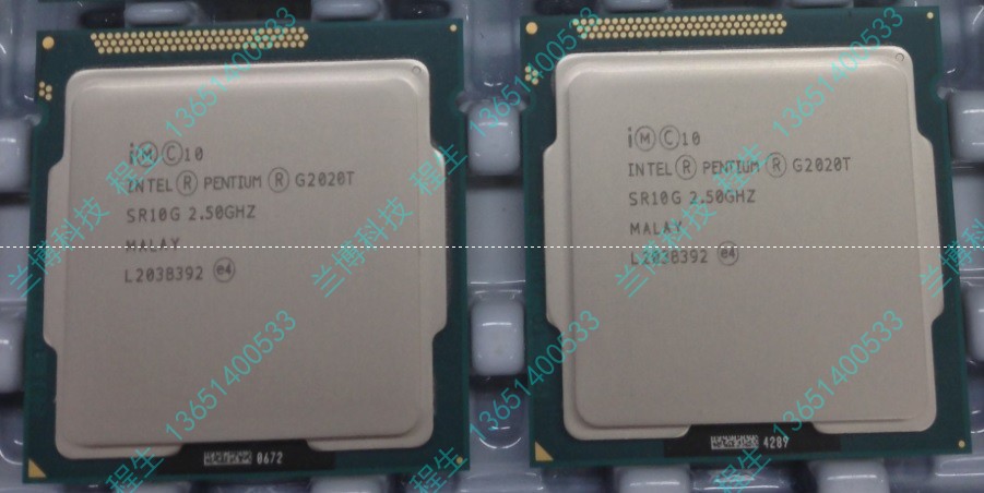 intel intel pentium g2100t g2020t 2.6g dual core 35w g1610t