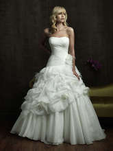new In Stock White Wedding Dress prom ball Gown Bridesmaid Dress Size 6 -16