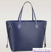 2013 New Brand Water ripples leather handbags women real leather bag beauty purity color Free shipping