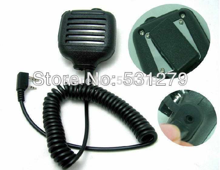 10x Handheld PTT Speaker Mic FOR KENWOOD CB Radios walkie talkie accessories 2 PIN For Ham