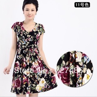 ... -summer-dress-Floral-Dress-Plus-Size-Women-s-skirt-Clearance--L.jpg