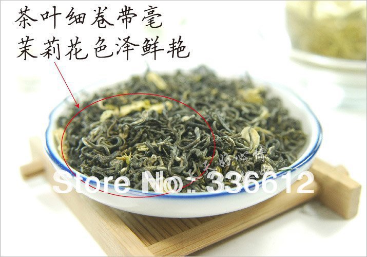 On Sale Organic Jasmine Flower Tea Green Tea 100g Secret Gift Free shipping