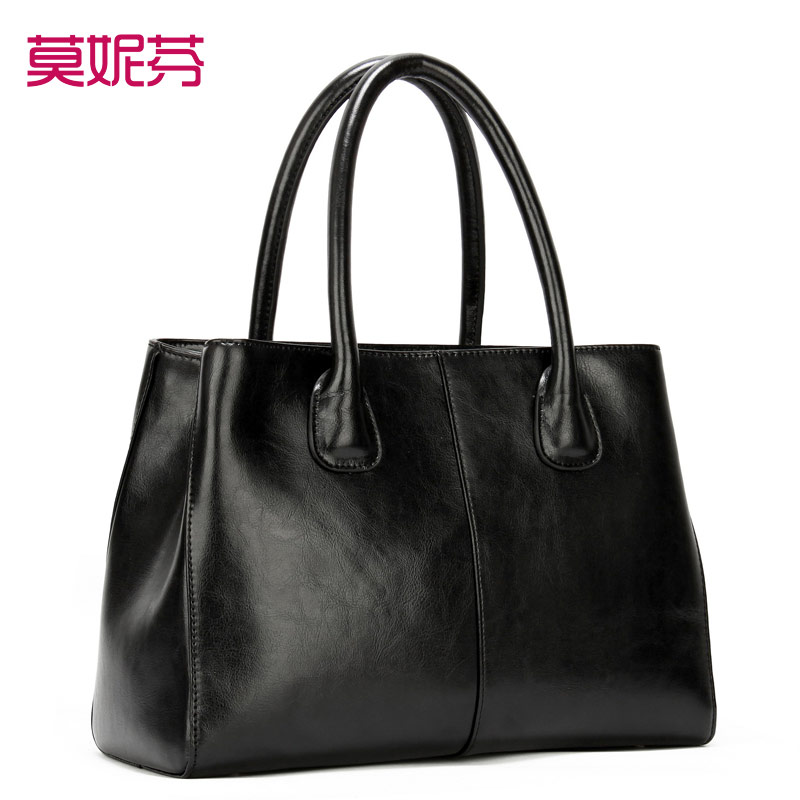 Gift Women's Handbag Cross-body Bag Cowhide Bag Female Handbag Box