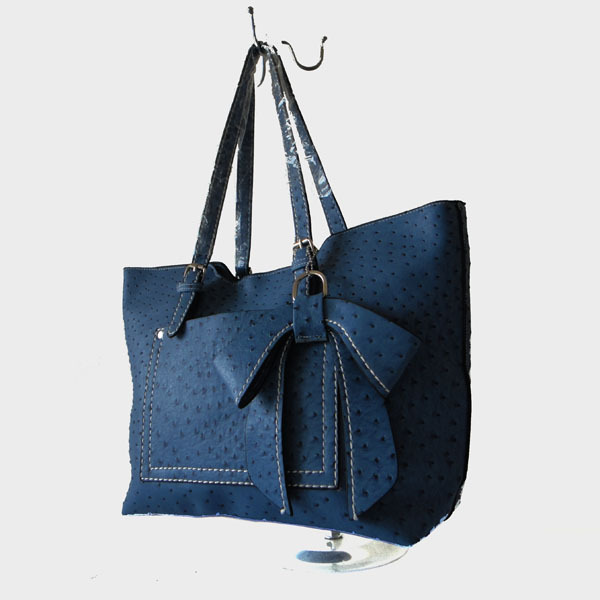 A92 blue wholesale designer women s bag hand bag 33x21cm Peacock grain ornament two different colors