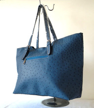 A92 blue wholesale designer women s bag hand bag 33x21cm Peacock grain ornament two different colors