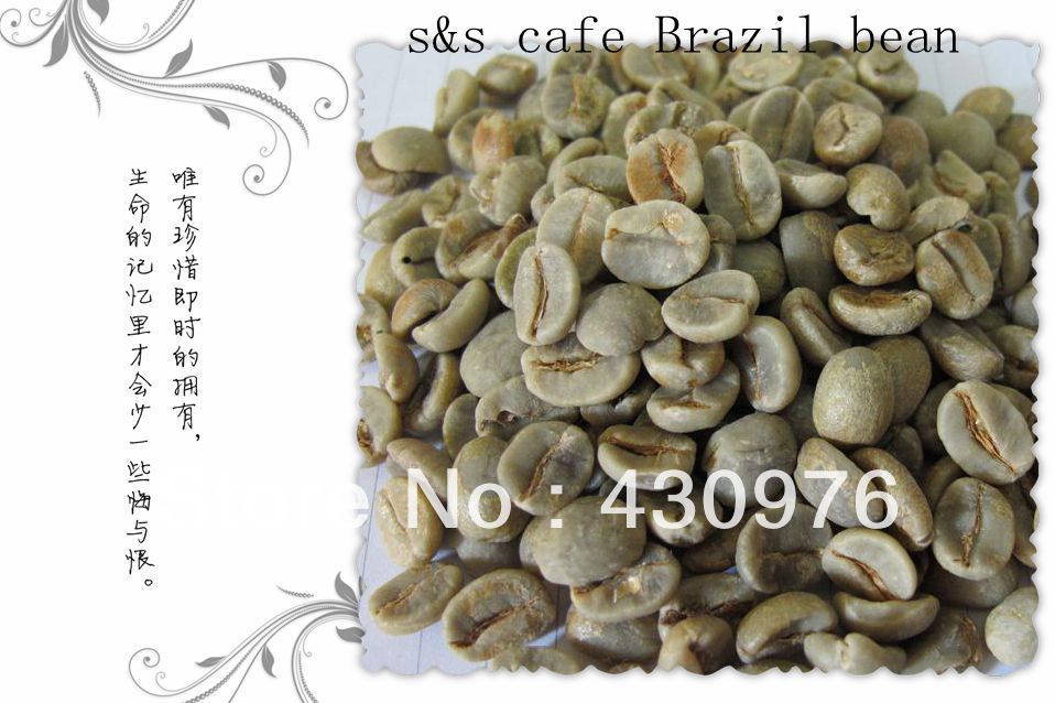 S S Cafe Brazil coffee green bean Santo 17 18 2LB 