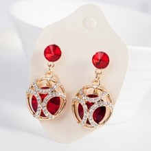 ELEGANT ROSE JEWELRY CRYSTAL THE BEST WEDDING PRESENT TO YOUR HONEY  WITH AUSTRIAN ELEMENT YOU