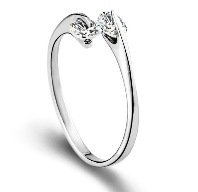 ... Wedding Rings Princess Consort Swiss Irish Crystal Rings For Bride