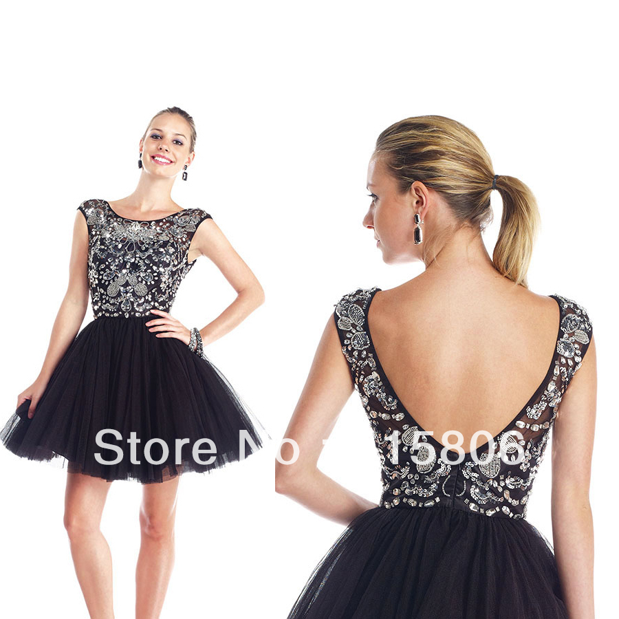 2014-homecoming-dresses-new-arrival-a-line-short-black-prom-dresses ...