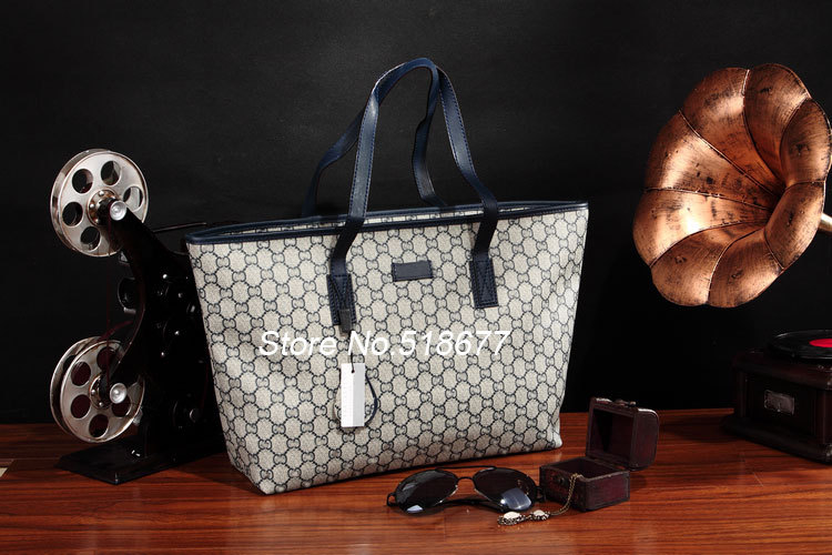2014 Woman Designer Handbags Women Bags Genuine Leather Famous Brands Cloth with Leather Handbags High Quality