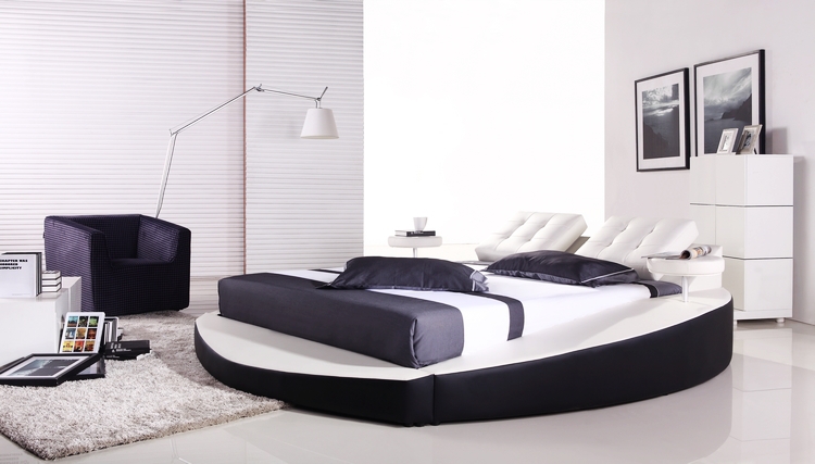Bedroom Furniture European Modern Design Top Grain