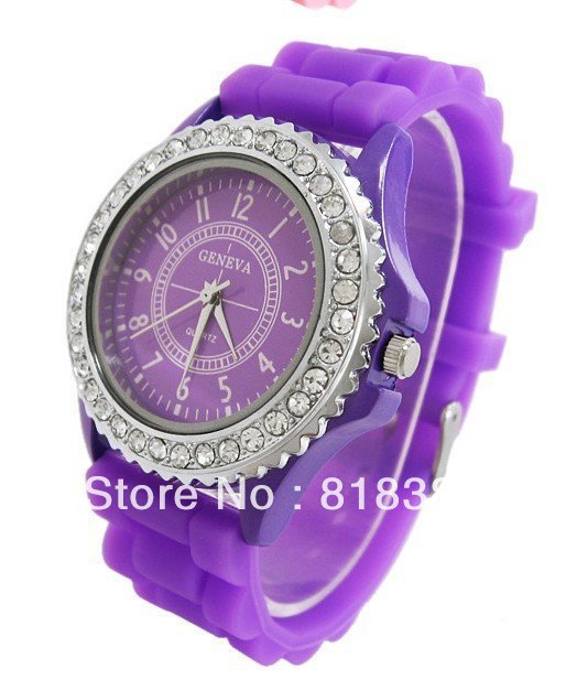 Купить Новый Корейский моды силиконовые часы Женева в интернет-магазине ...