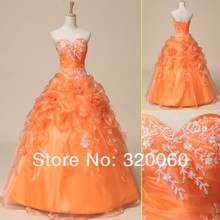 In Stock 2013 Cheap Fashion Simple Lovely Beautiful Sweetheart Off The Shoulder Appliques Floor-Length Sexy Quinceanera Dresses