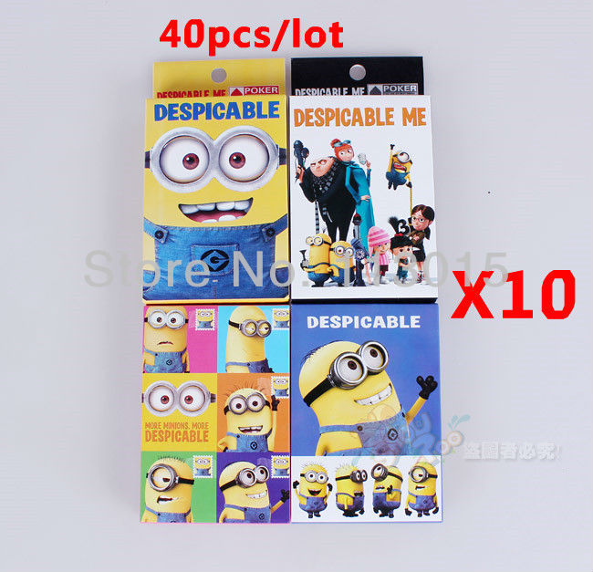 40 packs/lot despicable me all ...